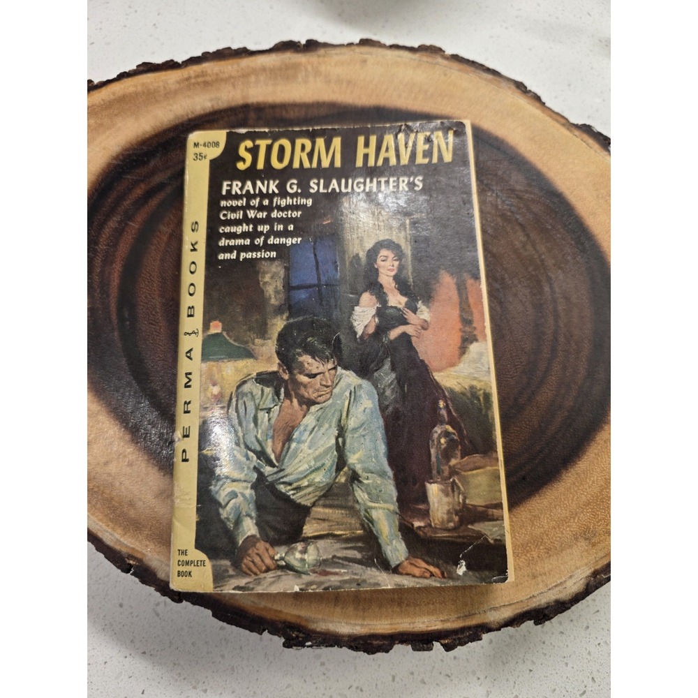 Storm Haven Frank G. Slaughter  A Permabook, 4th Printing, April 1957